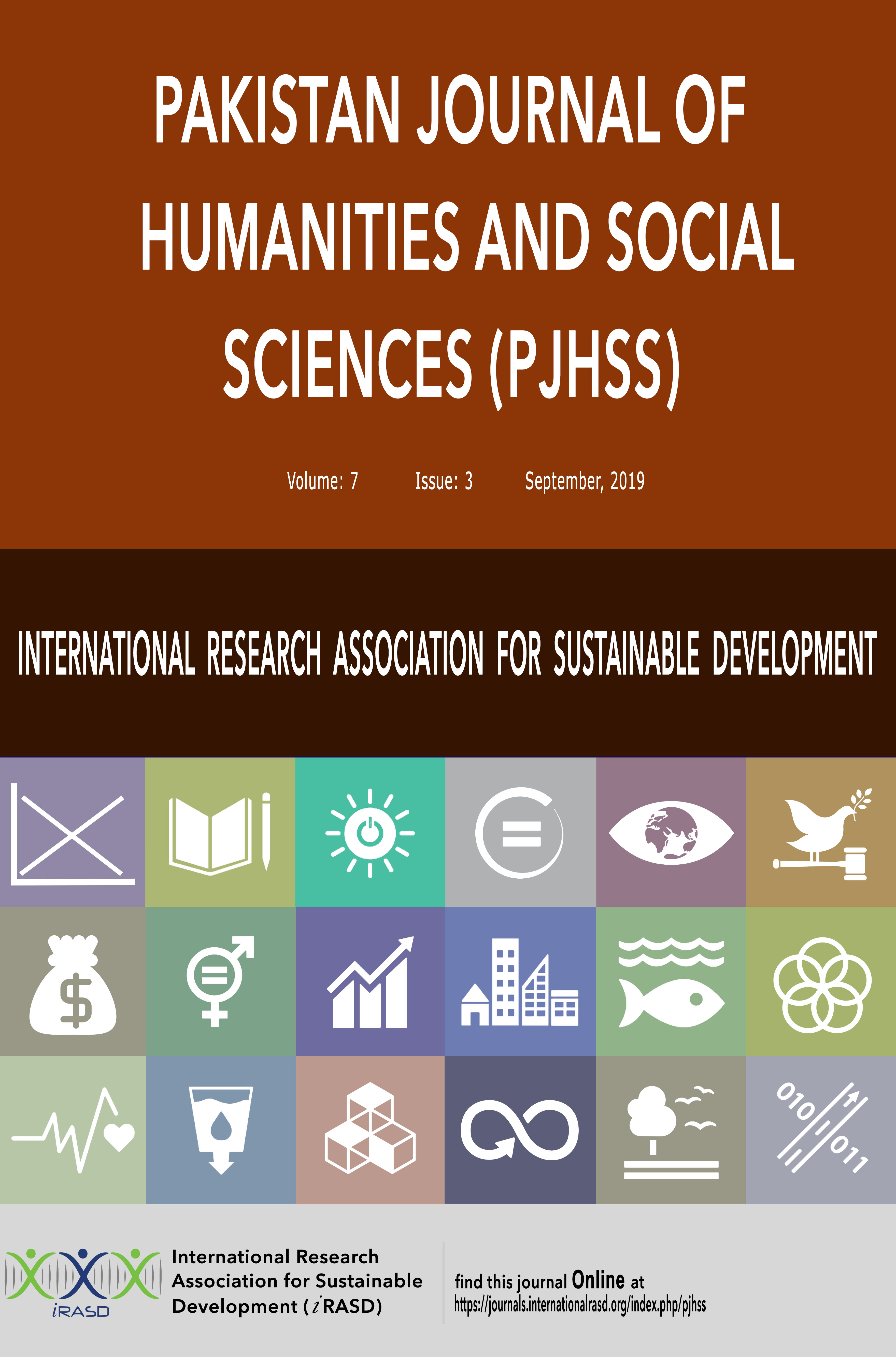 Pakistan Journal of Humanities and Social Sciences - PJHSS